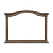 Rachelle Mirror in Weathered Pecan 1693-6 - U&U Home Budget Furniture (Carteret, NJ)