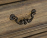 Rachelle 4 Drawer Chest in Weathered Pecan 1693-9 - U&U Home Budget Furniture (Carteret, NJ)