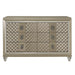 Youth Loudon 6 Drawer Dresser in Champagne Metallic B1515-5 - U&U Home Budget Furniture (Carteret, NJ)