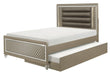 Youth Loudon Trundle/Toybox in Champagne Metallic B1515-R - U&U Home Budget Furniture (Carteret, NJ)