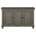 Granby Server in Coffee and Antique Gray 5627GY-40 - U&U Home Budget Furniture (Carteret, NJ)