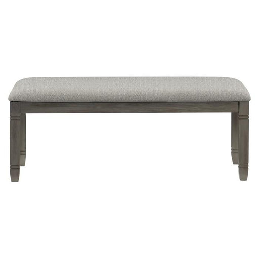 Granby Bench in Antique Gray 5627GY-13 - U&U Home Budget Furniture (Carteret, NJ)