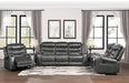Putnam Swivel Glider Reclining Chair in Gray 9405GY-1 - U&U Home Budget Furniture (Carteret, NJ)