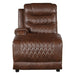 Putnam Power Left Side Reclining Chaise with USB Port in Brown 9405BR-LCPW - U&U Home Budget Furniture (Carteret, NJ)