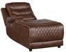 Putnam Power Left Side Reclining Chaise with USB Port in Brown 9405BR-LCPW - U&U Home Budget Furniture (Carteret, NJ)