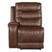 Putnam Power Left Side Reclining Chair with USB Port in Brown 9405BR-LRPW - U&U Home Budget Furniture (Carteret, NJ)