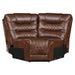 Putnam Corner Seat in Brown 9405BR-CR - U&U Home Budget Furniture (Carteret, NJ)