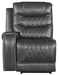 Putnam Power Left Side Reclining Chair with USB Port in Gray 9405GY-LRPW - U&U Home Budget Furniture (Carteret, NJ)