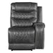 Putnam Power Right Side Reclining Chair with USB Port in Gray 9405GY-RRPW - U&U Home Budget Furniture (Carteret, NJ)