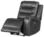 Putnam Power Right Side Reclining Chair with USB Port in Gray 9405GY-RRPW - U&U Home Budget Furniture (Carteret, NJ)