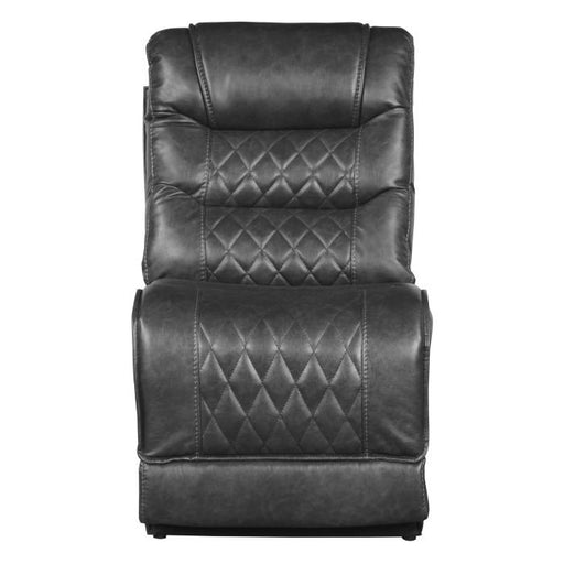 Putnam Armless Chair in Gray 9405GY-AC - U&U Home Budget Furniture (Carteret, NJ)