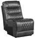 Putnam Armless Chair in Gray 9405GY-AC - U&U Home Budget Furniture (Carteret, NJ)