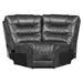 Putnam Corner Seat in Gray 9405GY-CR - U&U Home Budget Furniture (Carteret, NJ)