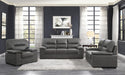 Michigan Sofa in Dark Gray 9407DG-3 - U&U Home Budget Furniture (Carteret, NJ)