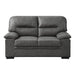 Michigan Loveseat in Dark Gray 9407DG-2 - U&U Home Budget Furniture (Carteret, NJ)