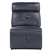 Avenue Armless Chair in Navy 9469NVB-AC - U&U Home Budget Furniture (Carteret, NJ)