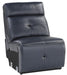 Avenue Armless Chair in Navy 9469NVB-AC - U&U Home Budget Furniture (Carteret, NJ)