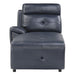 Avenue Left Side Chaise in Navy 9469NVB-LC - U&U Home Budget Furniture (Carteret, NJ)