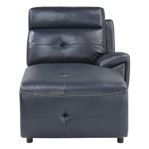 Avenue Right Side Chaise in Navy 9469NVB-RC - U&U Home Budget Furniture (Carteret, NJ)
