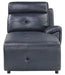 Avenue Right Side Chaise in Navy 9469NVB-RC - U&U Home Budget Furniture (Carteret, NJ)