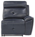 Avenue Right Side Reclining Chair in Navy 9469NVB-RR - U&U Home Budget Furniture (Carteret, NJ)