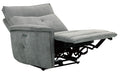 Tesoro Power Left Side Reclining Chair in Dark Gray 9509DG-LRPWH - U&U Home Budget Furniture (Carteret, NJ)
