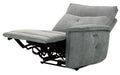 Tesoro Power Right Side Reclining Chair in Dark Gray 9509DG-RRPWH - U&U Home Budget Furniture (Carteret, NJ)