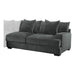 Worchester Right Side 2-Seater in Gray 9857DG-2R - U&U Home Budget Furniture (Carteret, NJ)