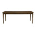 Frazier Park Dining Table in Dark Cherry 1649-82 - U&U Home Budget Furniture (Carteret, NJ)
