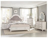 Baylesford Mirror in Antique White 1624W-6 - U&U Home Budget Furniture (Carteret, NJ)