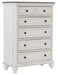 Baylesford Chest in Two Tone 1624W-9 - U&U Home Budget Furniture (Carteret, NJ)