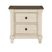 Weaver Nightstand in Two Tone 1626-4 - U&U Home Budget Furniture (Carteret, NJ)