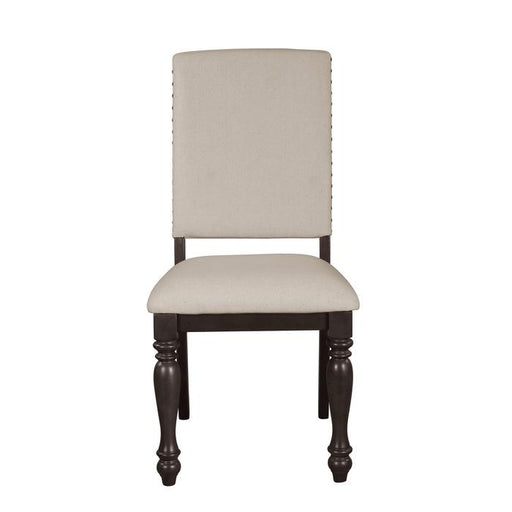 Begonia Side Chair in Gray (Set of 2) - U&U Home Budget Furniture (Carteret, NJ)