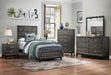 Davi Mirror in Gray 1645-6 - U&U Home Budget Furniture (Carteret, NJ)