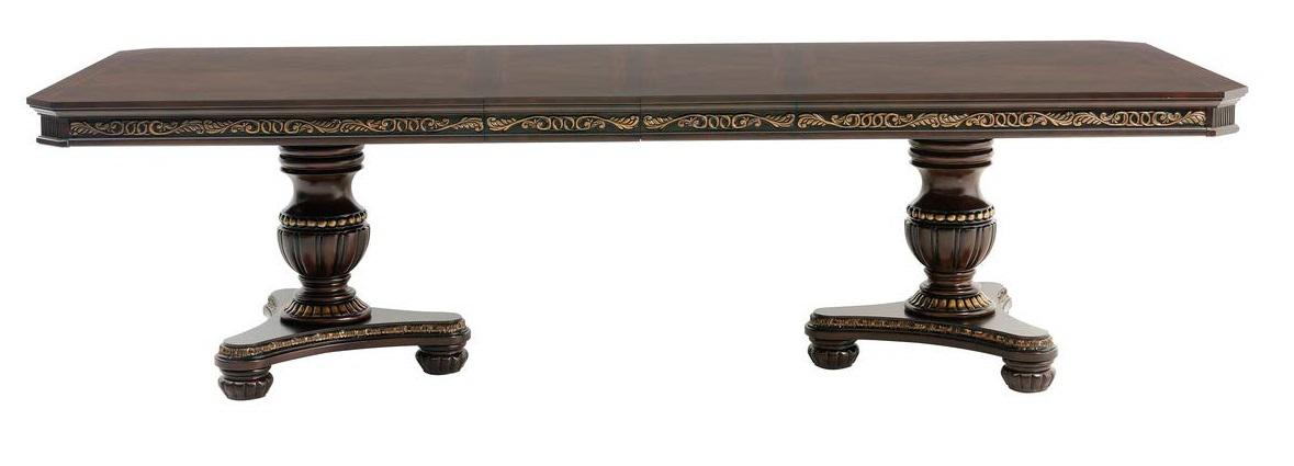 Russian Hill Dining Table in Cherry 1808-112* - U&U Home Budget Furniture (Carteret, NJ)
