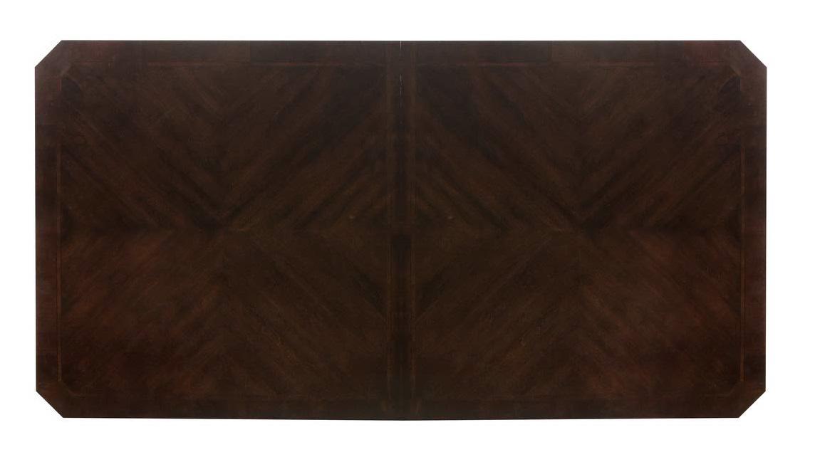 Russian Hill Dining Table in Cherry 1808-112* - U&U Home Budget Furniture (Carteret, NJ)