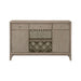 Mckewen Server in Gray - U&U Home Budget Furniture (Carteret, NJ)
