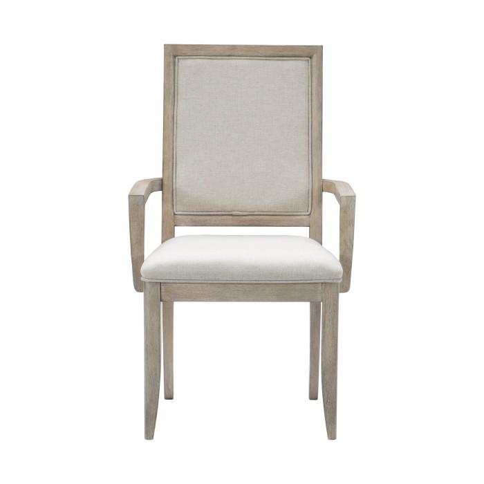 Mckewen Arm Chair in Gray (Set of 2) - U&U Home Budget Furniture (Carteret, NJ)
