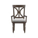 Cardano Arm Chair in Charcoal (Set of 2) - U&U Home Budget Furniture (Carteret, NJ)