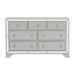 Avondale Dresser in Silver 1646-5 - U&U Home Budget Furniture (Carteret, NJ)