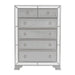 Avondale Chest in Silver 1646-9 - U&U Home Budget Furniture (Carteret, NJ)