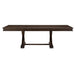 Cardano Dining Table in Charcoal 1689-96* - U&U Home Budget Furniture (Carteret, NJ)