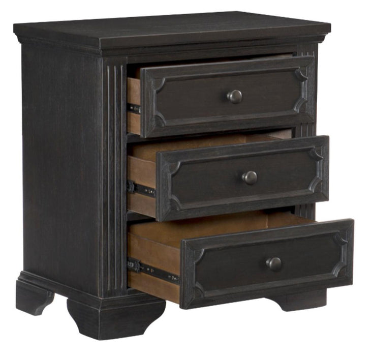 Bolingbrook Nightstand in Coffee 1647-4 - U&U Home Budget Furniture (Carteret, NJ)