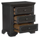 Bolingbrook Nightstand in Coffee 1647-4 - U&U Home Budget Furniture (Carteret, NJ)