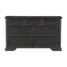 Bolingbrook Dresser in Coffee 1647-5 - U&U Home Budget Furniture (Carteret, NJ)