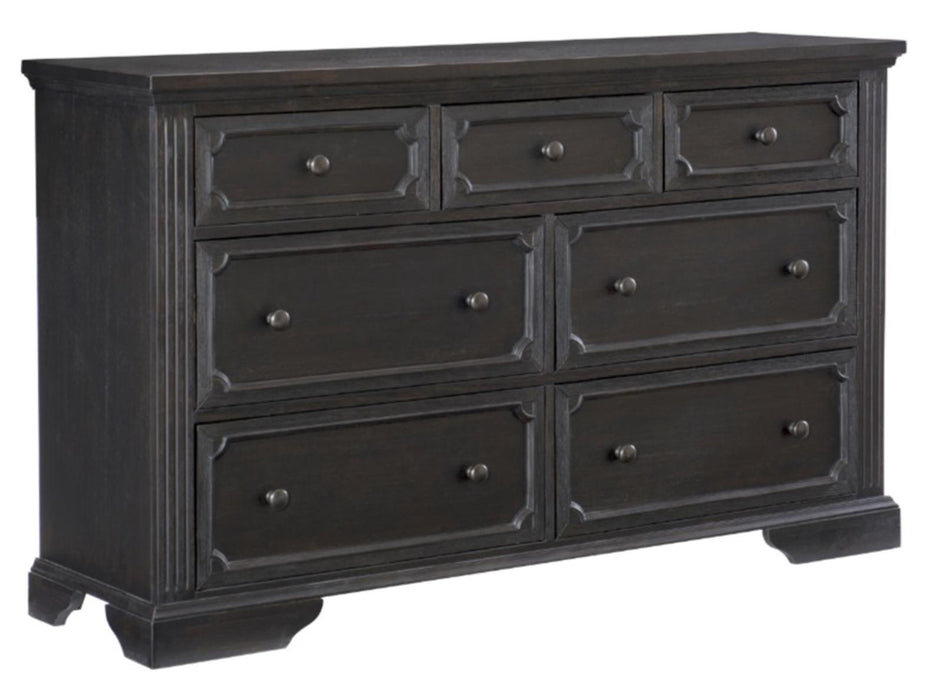Bolingbrook Dresser in Coffee 1647-5 - U&U Home Budget Furniture (Carteret, NJ)