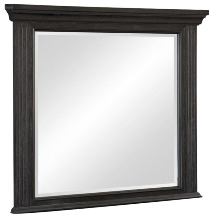 Bolingbrook Mirror in Coffee 1647-6 - U&U Home Budget Furniture (Carteret, NJ)