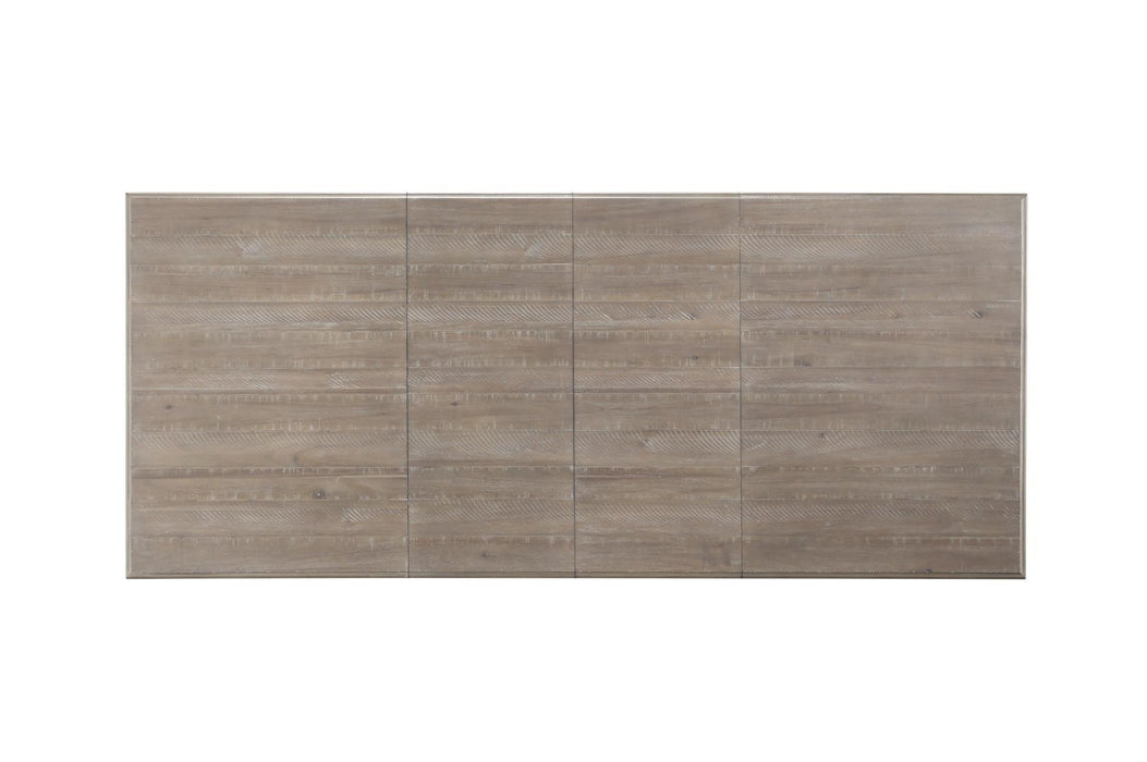 Cardano Dining Table in Light Brown 1689BR-96* - U&U Home Budget Furniture (Carteret, NJ)
