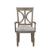 Cardano Arm Chair in Light Brown(Set of 2) - U&U Home Budget Furniture (Carteret, NJ)