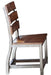 Holverson Side Chair in Rustic Brown (Set of 2) - U&U Home Budget Furniture (Carteret, NJ)